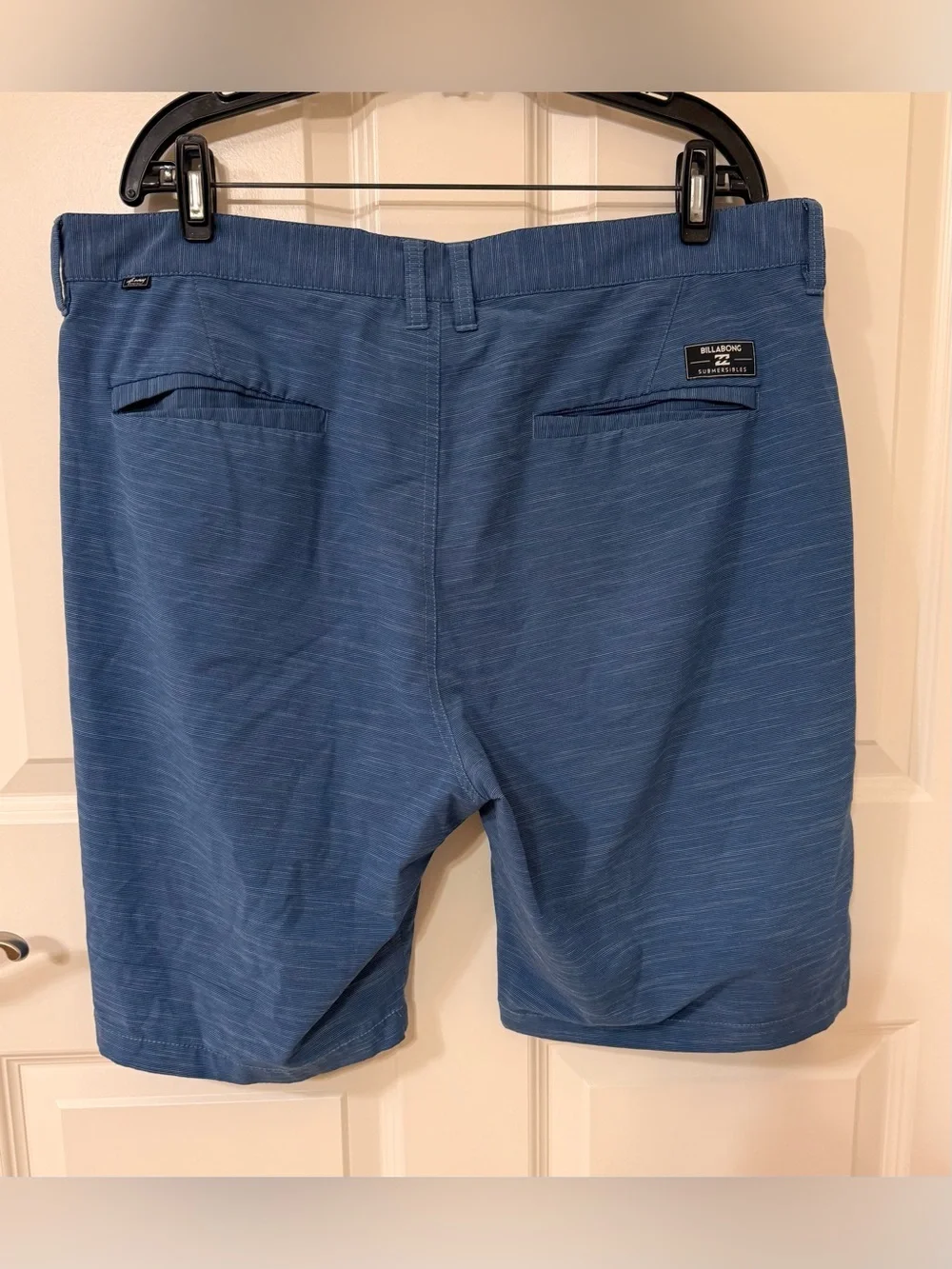 Billabong Submersibles Hybrid Shorts Men’s 38 Blue Quick Dry Pockets Mint